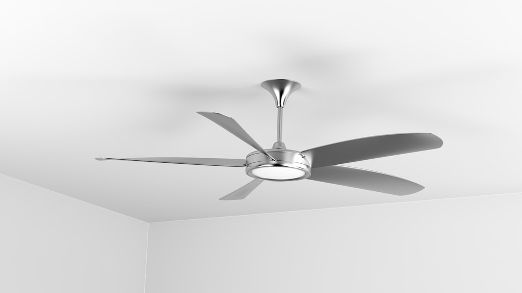 Ceiling fan.