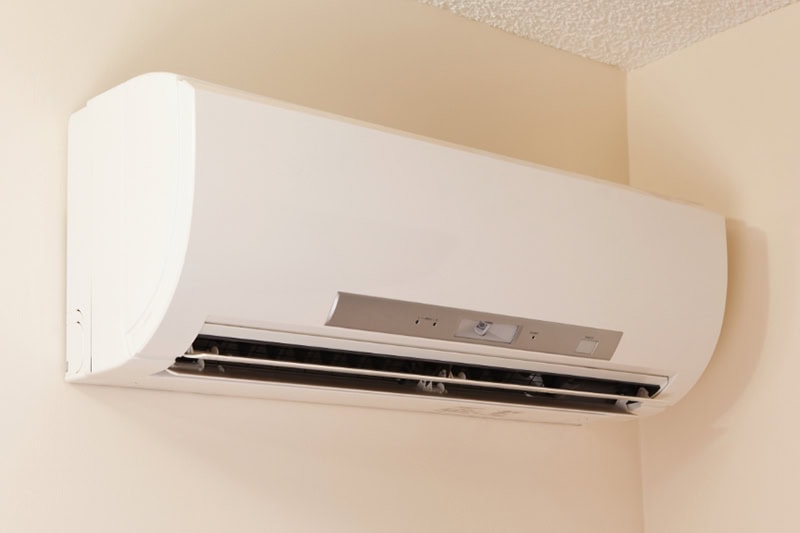 Wall mounted ductless mini split